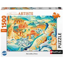 Puzzle Meraviglie dell'Asia 1500 pezzi N12001618 Nathan 1