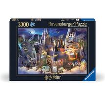 Puzzle Castello di Hogwarts Harry Potter 3000 pezzi RAV17561 Ravensburger 1