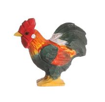 Figurina gallo in legno WU-40601 Wudimals 1