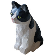 Figurina gatto in legno WU-40623 Wudimals 1