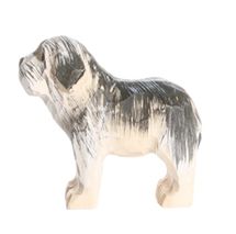 Figurina cane in legno WU-40633 Wudimals 1