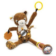 Peluche attività di viaggio Speculos la tigre DE42130 Les Déglingos 1