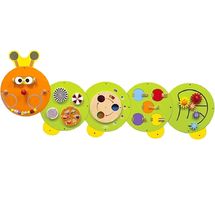 Pannello attività da parete Bruco VG44557 Viga Toys 1