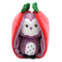 Flipetz Peluche Gufo Fragola DE-80104 Les Déglingos 1