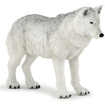 Figurina di lupo polare PA-50195 Papo 1