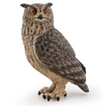 Figurina del Grande Gufo Cornuto PA-50305 Papo 1