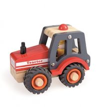 Trattore in legno rosso EG511040 Egmont Toys 1
