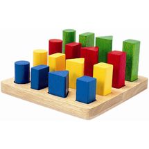 Vassoio di 4 forme geometriche PT5125 Plan Toys 1