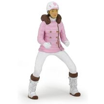 Figurina di cavallerizza moda invernale PA52011 Papo 1