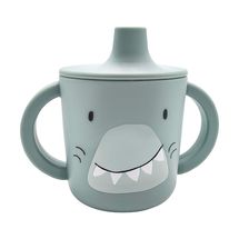 Tazza con beccuccio in silicone Mr Shark TX-96-460 Trixie 1