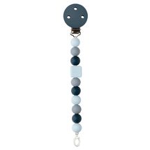 Attacco per ciuccio in silicone blu navy NA877336 Nattou 1