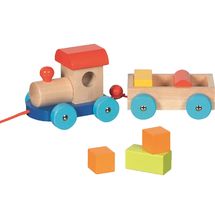 Treno in legno Marsiglia GK55830 Goki 1