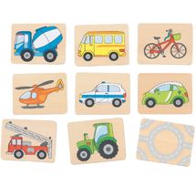 Gioco di memoria Veicoli GK56301 Goki 1