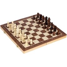 Gioco di scacchi e dama magnetico GK56314 Goki 1