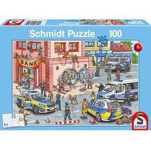 Puzzle Operazione di polizia 100 pezzi S-56450 Schmidt Spiele 1