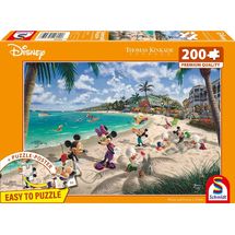 Puzzle Topolino e Minnie in Florida 200 pezzi S-56559 Schmidt Spiele 1
