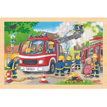 Puzzle antincendio 24 pezzi GK57318 Goki 1
