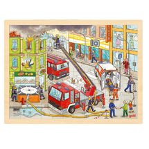 Puzzle dei vigili del fuoco GK57336 Goki 1