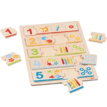 Puzzle imparo a contare GK57344 Goki 1