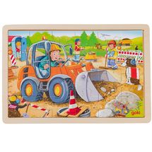 Puzzle cantiere GK57411 Goki 1