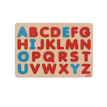 Puzzle dell'alfabeto, metodo Montessori GK57453 Goki 1
