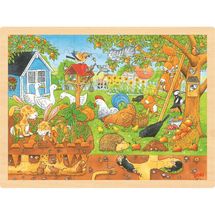 Puzzle Il nostro giardino GK57743 Goki 1