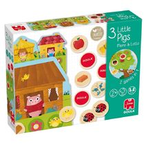Memo e tombola 3 Porcellini GO59455 Goula 1