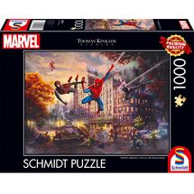 Puzzle Marvel Spider-Man e i suoi amici 1000 pezzi S-59957 Schmidt Spiele 1