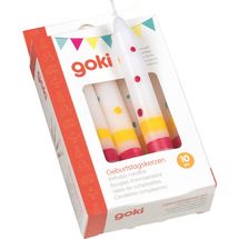 Set di 10 candele di compleanno GK60855 Goki 1