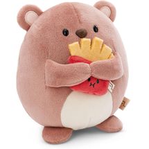 Peluche Nomo Orsetto 27cm con patatine fritte NI-61408 Nici 1