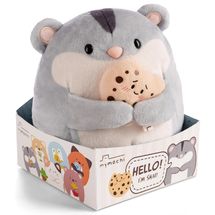 Peluche Criceto Shai 16 cm con biscotto NI-61150 Nici 1
