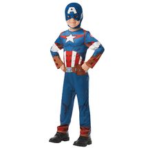 Costume per bambini Captain America, 3-4 anni R640832-T34 Rubies 1