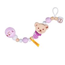 Catenella porta ciuccio orso Steiff rosa SE64302 Selecta 1