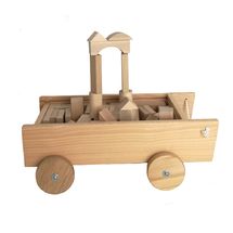 Carrello con blocchi di legno EG700107 Egmont Toys 1