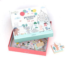 Puzzle in legno Fuga a Paris 24 pz V7103 Vilac 1