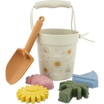 Secchio da spiaggia in silicone Arcobaleno UL7105 Ulysse 1