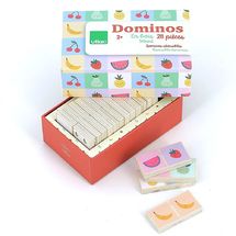 Domino in legno Frutta e Verdura V7120 Vilac 1