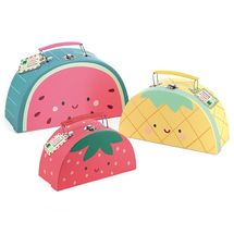 Set di 3 valigie Frutta V7122 Vilac 1