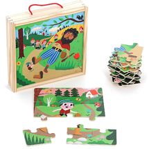 4 puzzle Pollicino V7631 Vilac 1