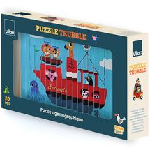 Puzzle 4D Trasporti V7639 Vilac 1