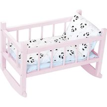 Letto per bambole 40 cm panda PE800127 Petitcollin 1