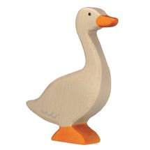 Figurina di oca, in piedi HZ-80027 Holztiger 1