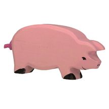 Figurina di maiale HZ-80065 Holztiger 1