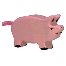 Figurina di maialino HZ-80066 Holztiger 1