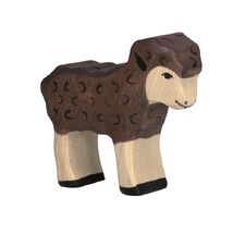Figurina di agnello, nera HZ-80078 Holztiger 1