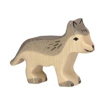 Figurina del piccolo lupo HZ-80110 Holztiger 1