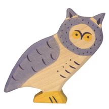 Figurina di gufo HZ-80121 Holztiger 1