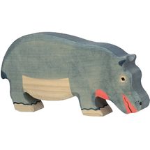 Figurina di ippopotamo HZ-80161 Holztiger 1