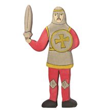 Figura del Cavaliere Combattente, Rossa HZ-80252 Holztiger 1