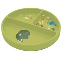 Piatto in silicone Cracky il dinosauro SJ-SI0696 Sassi Junior 1